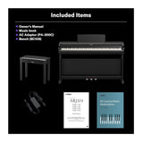 Yamaha Arius YDP-166B Digital Home Piano with Bench (Black Walnut)