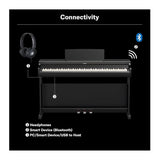 Yamaha Arius YDP-166B Digital Home Piano with Bench (Black Walnut)
