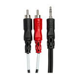 Hosa Stereo Breakout 3.5 mm TRS to Dual RCA 6-feet Audio Cable