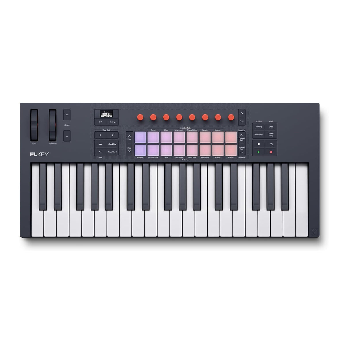 Novation FLkey 2 37—37-Key MIDI Keyboard Controller for FL Studio with RGB Pads