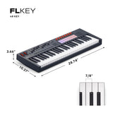 Novation FLkey 2 49—49-Key MIDI Keyboard Controller for FL Studio with RGB Pads