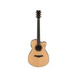 Yamaha TAS3 C Concert Cutaway TransAcoustic Guitar with Built-in Looper and Bluetooth (Natural)