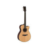 Yamaha TAS3 C Concert Cutaway TransAcoustic Guitar with Built-in Looper and Bluetooth (Natural)