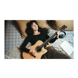 Yamaha TAS3 C Concert Cutaway TransAcoustic Guitar with Built-in Looper and Bluetooth (Natural)