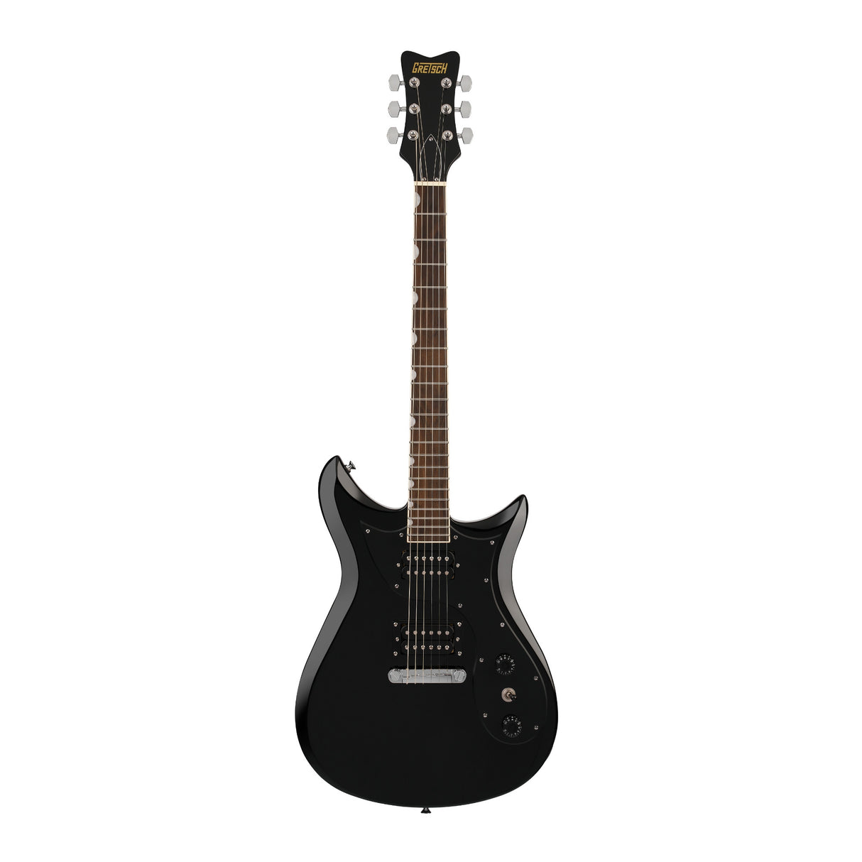 Gretsch Streamliner CVT 6-String Right-Hand Electric Guitar with Laurel Fingerboard (Jet Black)