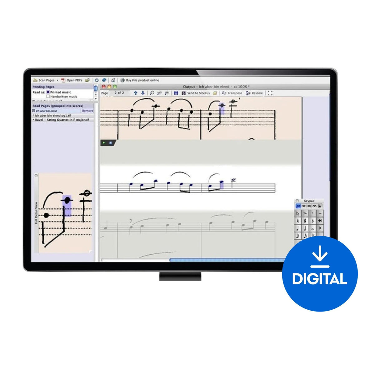 AudioScore Ultimate, Photoscore and NotateMe Ultimate Music Transcription Software Bundle