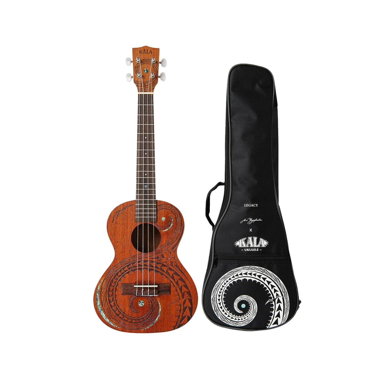 Kala Voyage Series Legacy Mahogany Tenor Ukulele with Gig Bag