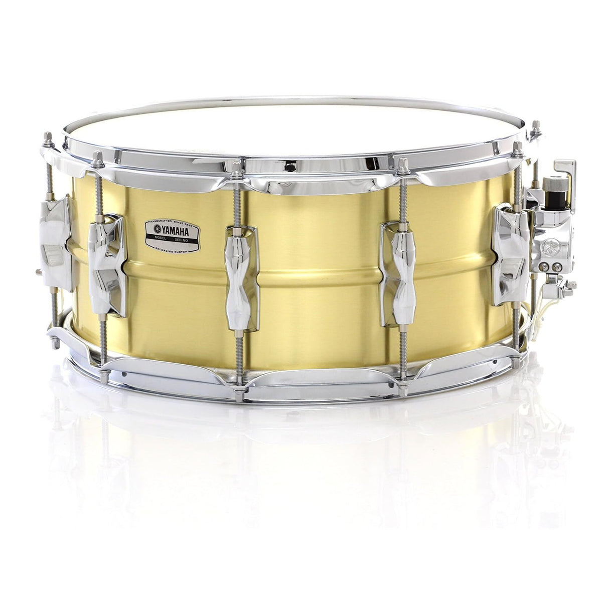 Yamaha Recording Custom 14x6.5 Inch Brass Snare Drum