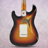Fender Custom Shop 1969 Stratocaster Heavy Relic with Matching Headcap Guitar (Aged Target 3TSB)