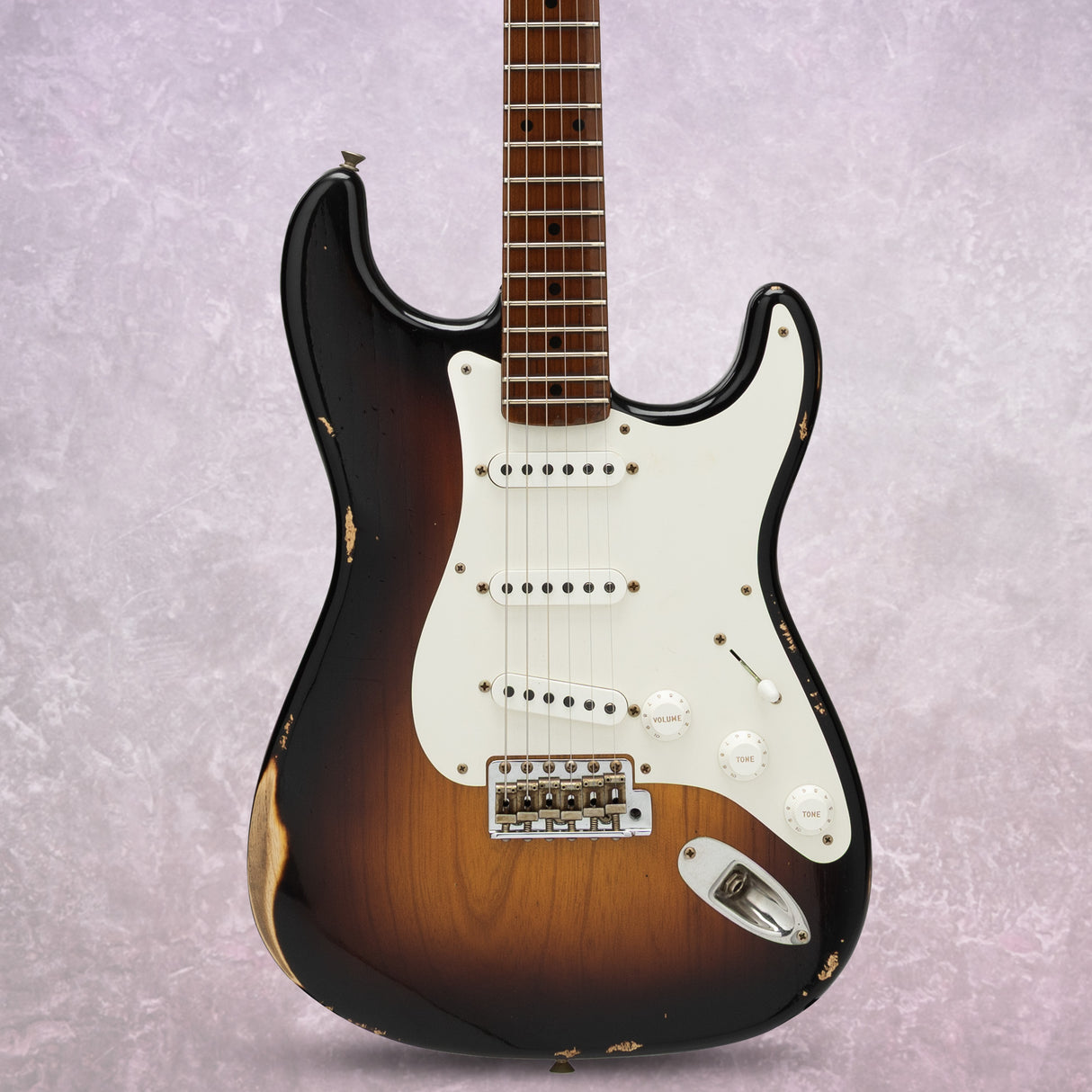 Fender Custom Shop '50s DualMag II Compound Radius Stratocaster Relic (Wide Fade, 2-Tone Starburst)