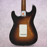 Fender Custom Shop '50s DualMag II Compound Radius Stratocaster Relic (Wide Fade, 2-Tone Starburst)