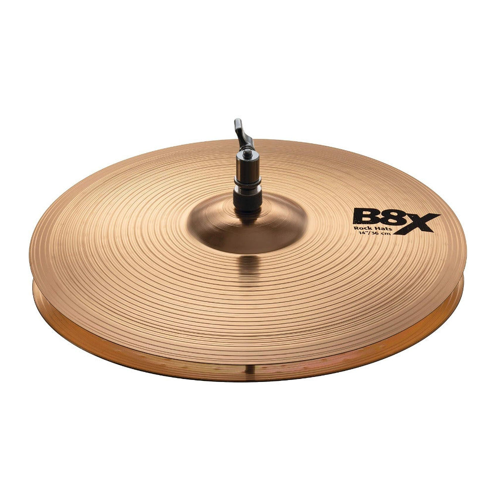 Sabian 14-Inch B8X Rock Hi-Hat Cymbals (Open Box)