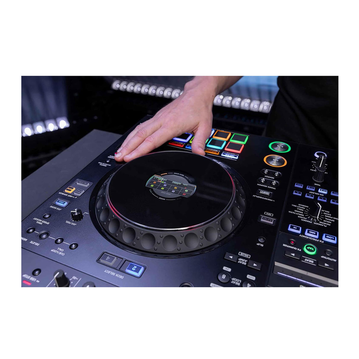 AlphaTheta XDJ-AZ 4-Channel All-In-One Digital DJ System with 10.1 Inch Touchscreen