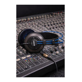 SAMSON SR850B Professional Studio Reference Headphones (Blue)