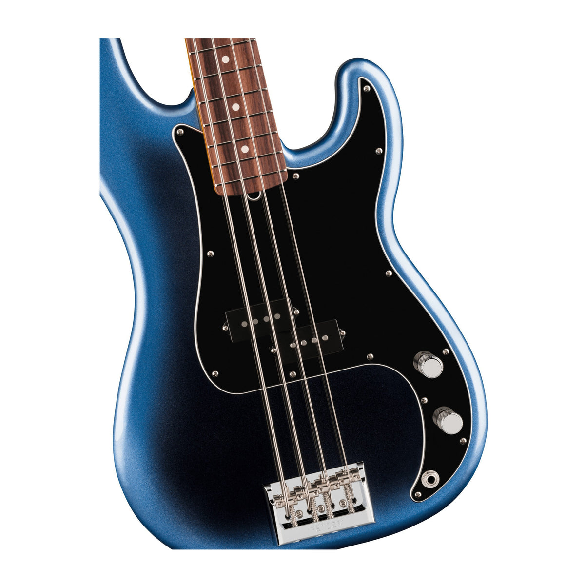 Fender American Professional Precision Bass Guitar with Rosewood Fingerboard (Dark Night)