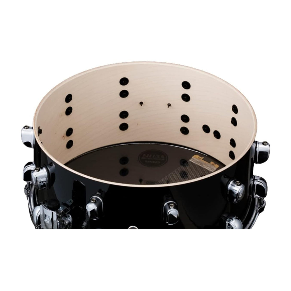 TAMA Starclassic Performer 14 x 6.5-inch Pro Snare Drum with Maple/Birch Shell (Piano Black)