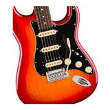 Fender American Professional Stratocaster HSS Guitar (Aged Cherry Burst)