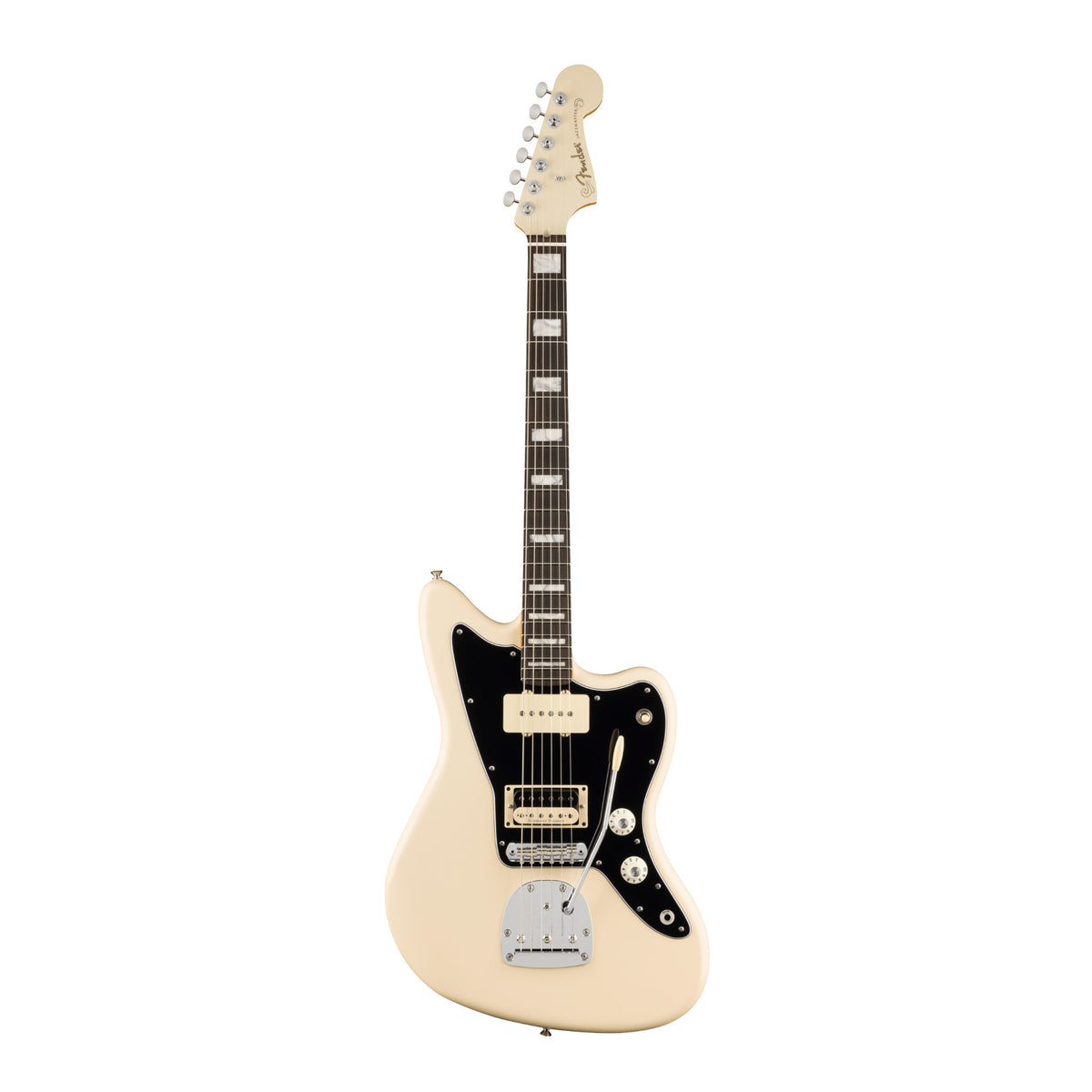 Fender Limited Kim Gordon Jazzmaster Right-Hand Electric Guitar (Olympic White)