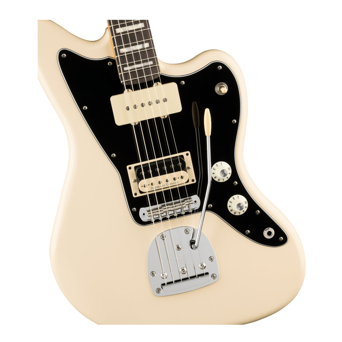 Fender Limited Kim Gordon Jazzmaster Right-Hand Electric Guitar (Olympic White)