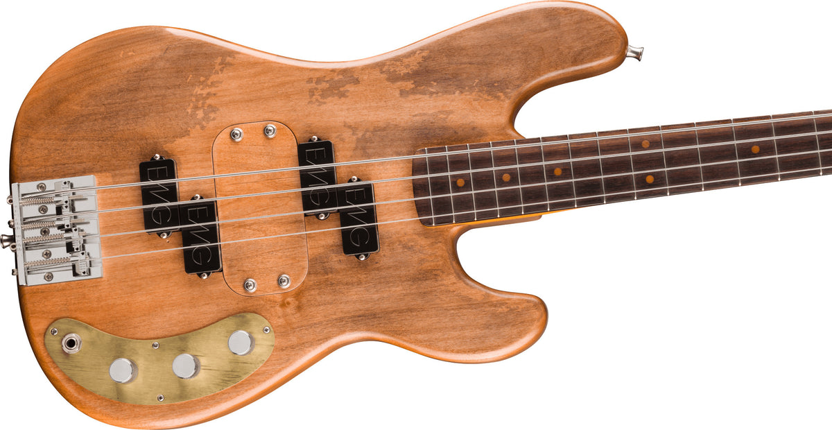 Fender Stories Collection Lee Sklar Precision Electric Bass Guitar with Gig Bag (Natural)