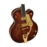 Gretsch G6136TGQM-59 Limited Edition Quilt Classic Falcon Guitar with Bigsby Tailpiece (Forge Glow)