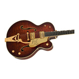 Gretsch G6136TGQM-59 Limited Edition Quilt Classic Falcon Guitar with Bigsby Tailpiece (Forge Glow)