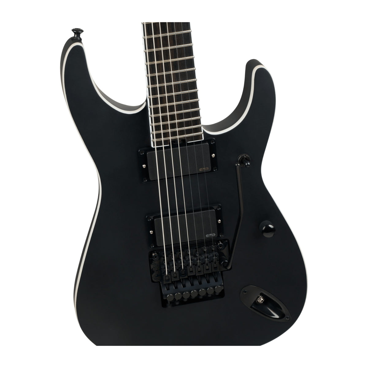 Jackson Pro Series Signature Chris Rörland Soloist SL7 7-String Guitar with Maple Neck (Satin Black)