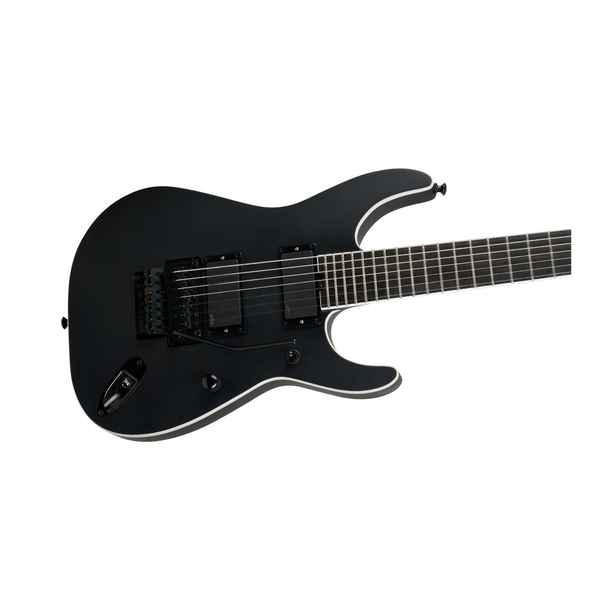 Jackson Pro Series Signature Chris Rörland Soloist SL7 7-String Guitar with Maple Neck (Satin Black)
