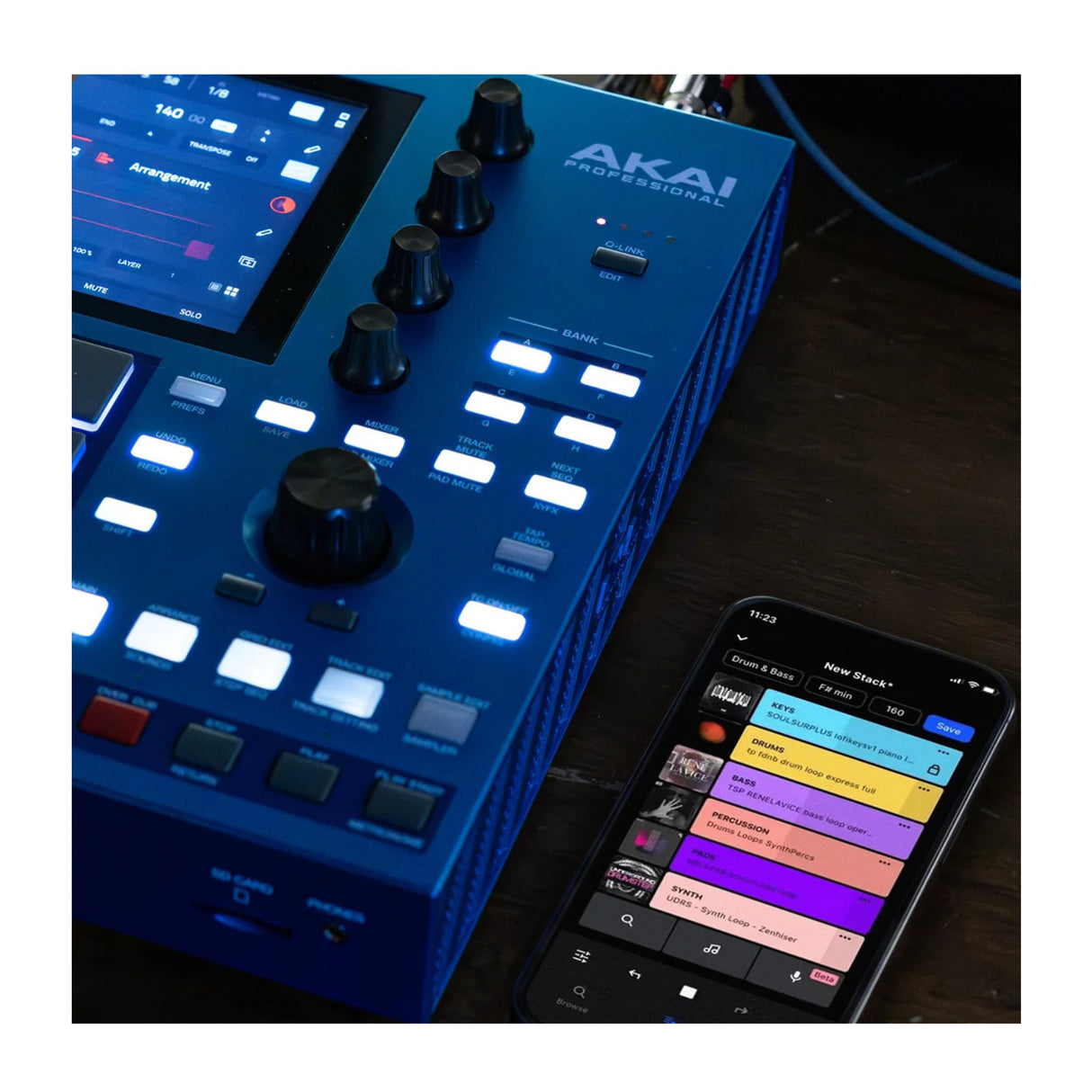 Akai Professional MPC One G2 Music Production Center with Sampler, Sequencer and 16 Classic MPC Pads