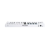 Arturia MiniLab 37 Universal MIDI 37-Key Keyboard Controller with 8 Pads and DAW Control (White)
