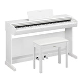 Yamaha Arius YDP-146 88 Key Weighted Digital Home Piano with Bench (White)