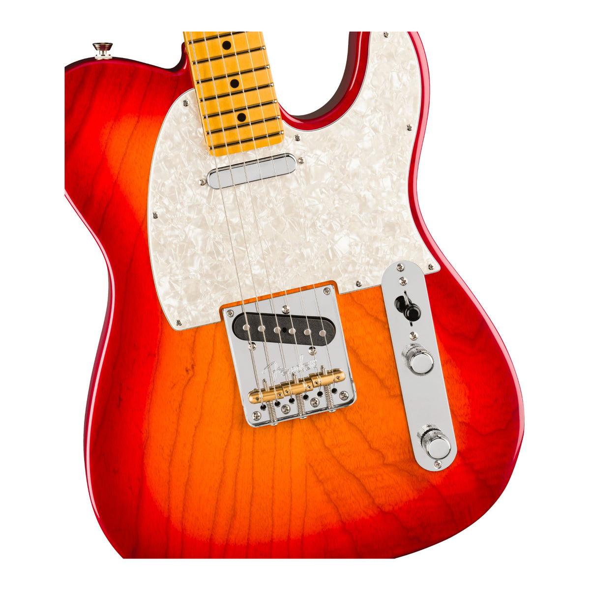 Fender American Professional Telecaster with Maple Fingerboard (Aged Cherry Burst)