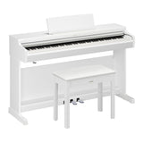 Yamaha Arius Series YDP-166WH 88 Key Digital Home Piano with Bench (White)