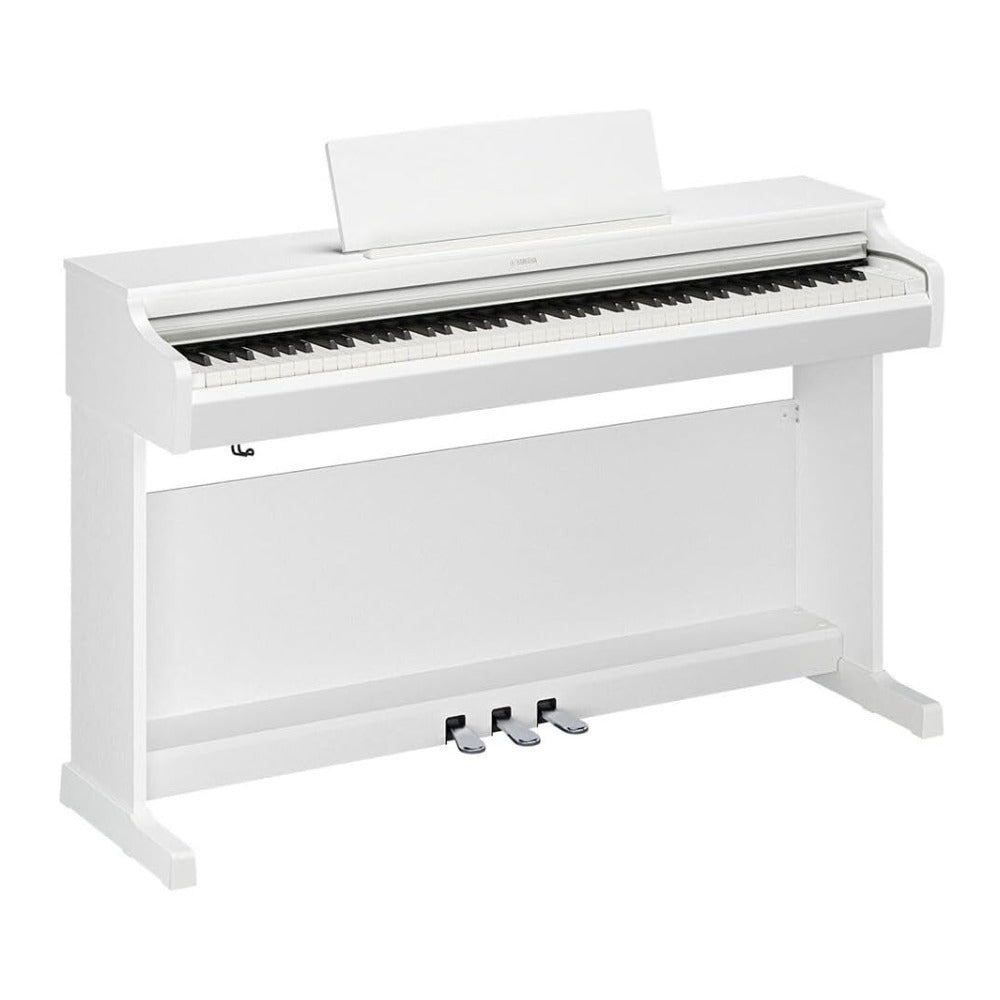 Yamaha Arius Series YDP-166WH 88 Key Digital Home Piano with Bench (White)