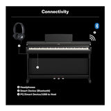 Yamaha Arius Series YDP-166WH 88 Key Digital Home Piano with Bench (White)