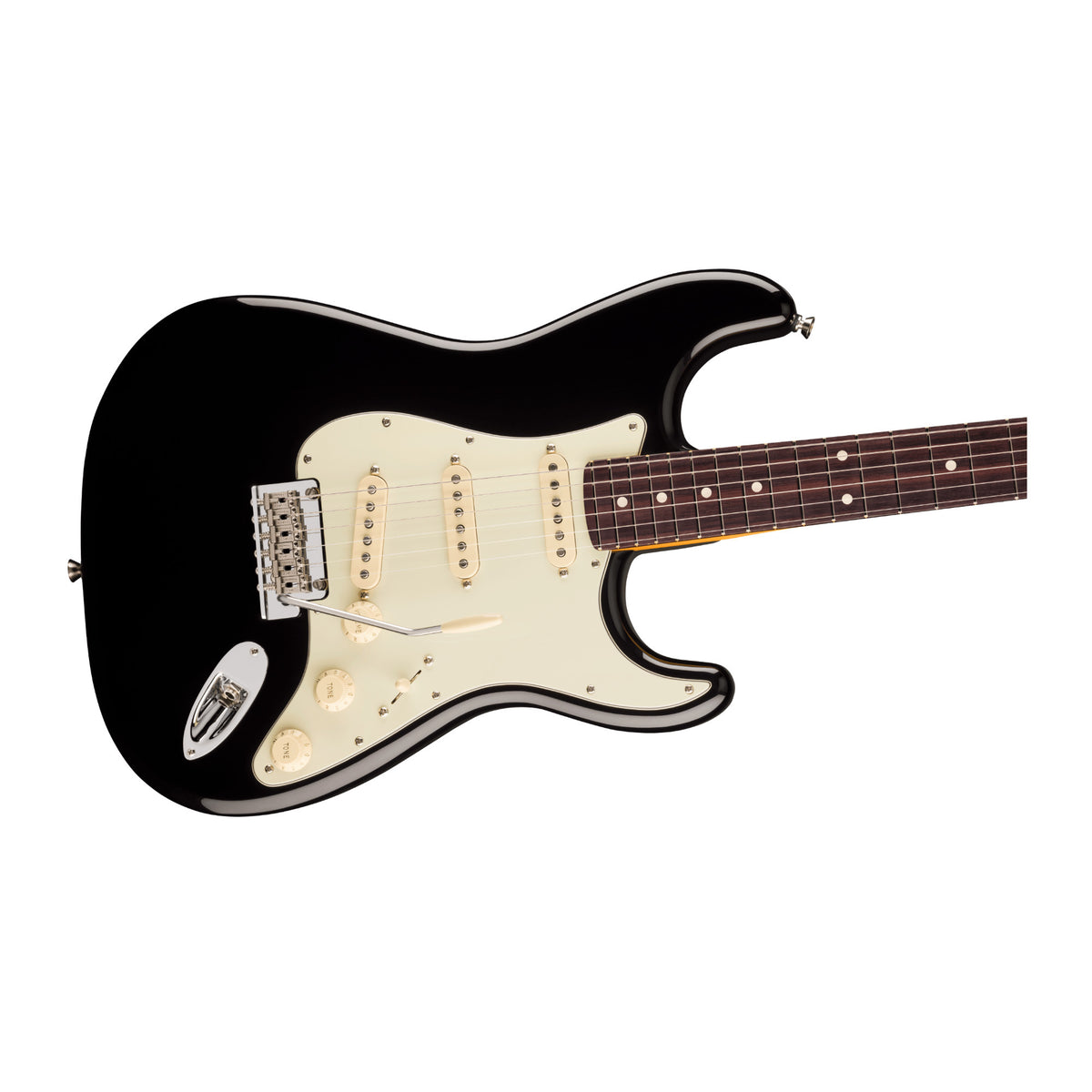 Fender American Professional Stratocaster Electric Guitar with Rosewood Fingerboard (Black)