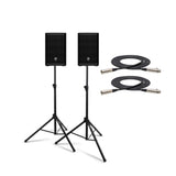 Electro Voice ZLX 12P G2 12 Inch 2 Way Powered 2 Pack Loudspeaker Bundle (Open Box)