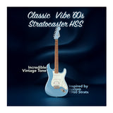 Fender Squier Limited Edition Classic Vibe '60s Guitar (Ice Blue Metallic) Bundle