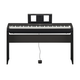 Yamaha P45B 88-Key Black Digital Piano with GHS Keyboard, 64-Note Polyphony, and L85 Piano Stand