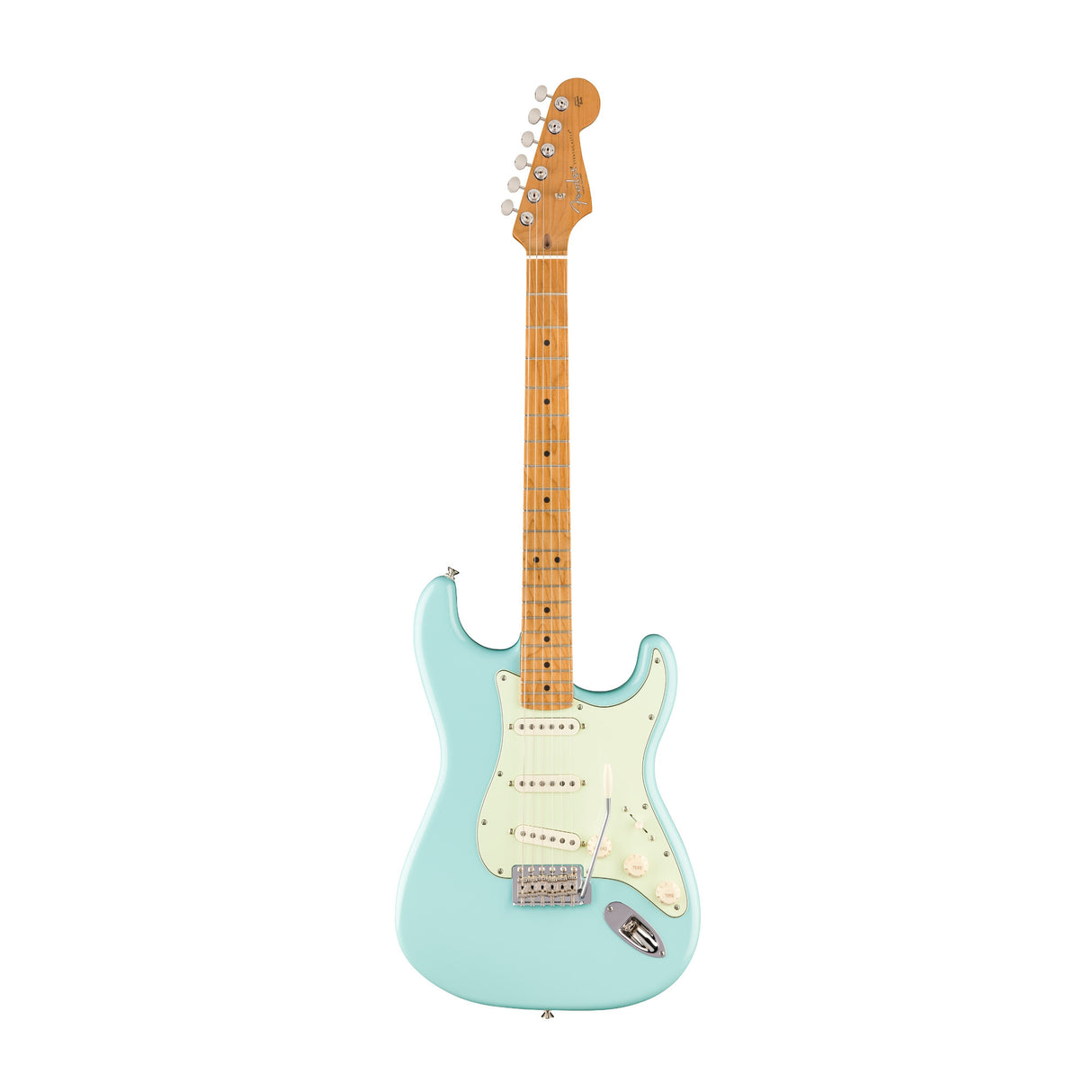 Fender American Professional Classic Stratocaster with Roasted Maple Fingerboard (Daphne Blue)
