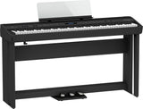 Roland FP-90X Portable Digital Piano with Pedal and Stand Bundle (Black)
