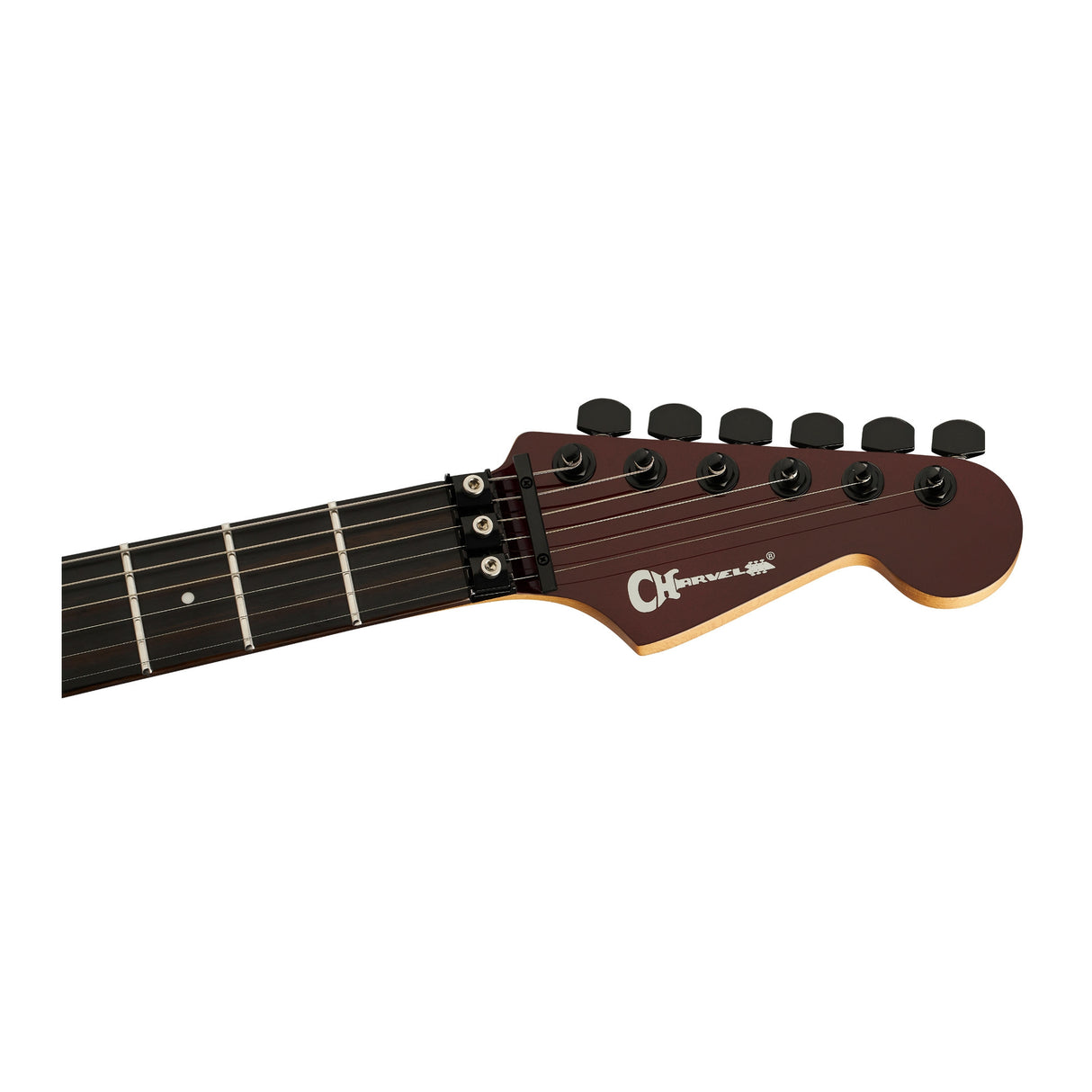 Charvel Pro-Mod Plus Dinky DK24 HH FR EB Electric Guitar (Crimson Eclipse)