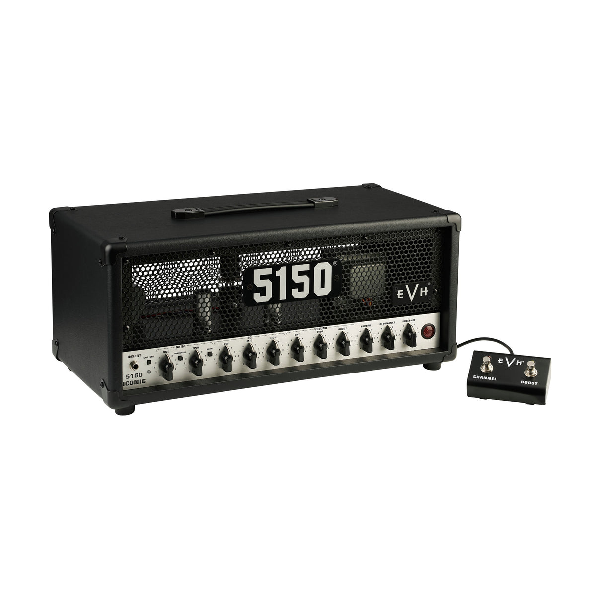 EVH 5150 Iconic Series 15W 6L6 Guitar Amplifier Head (Black)
