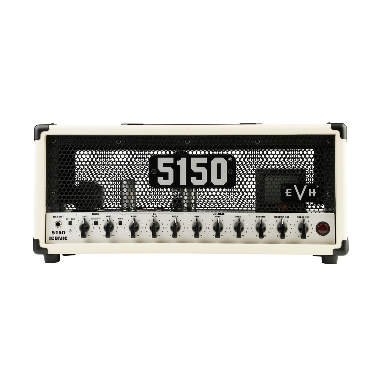 EVH 5150 Iconic Series 15W 6L6 Guitar Amplifier Head (Ivory)