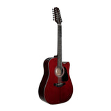 Takamine GD-30CE-12 12-String Acoustic-Electric Guitar (Wine Red)