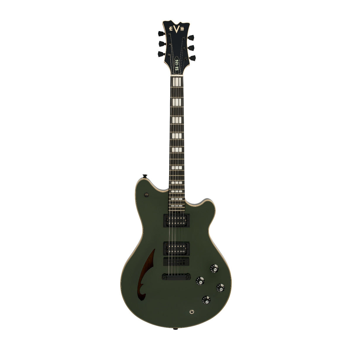 EVH SA-126 Special 6-String Electric Guitar with Ebony Fingerboard (Lambo Green)