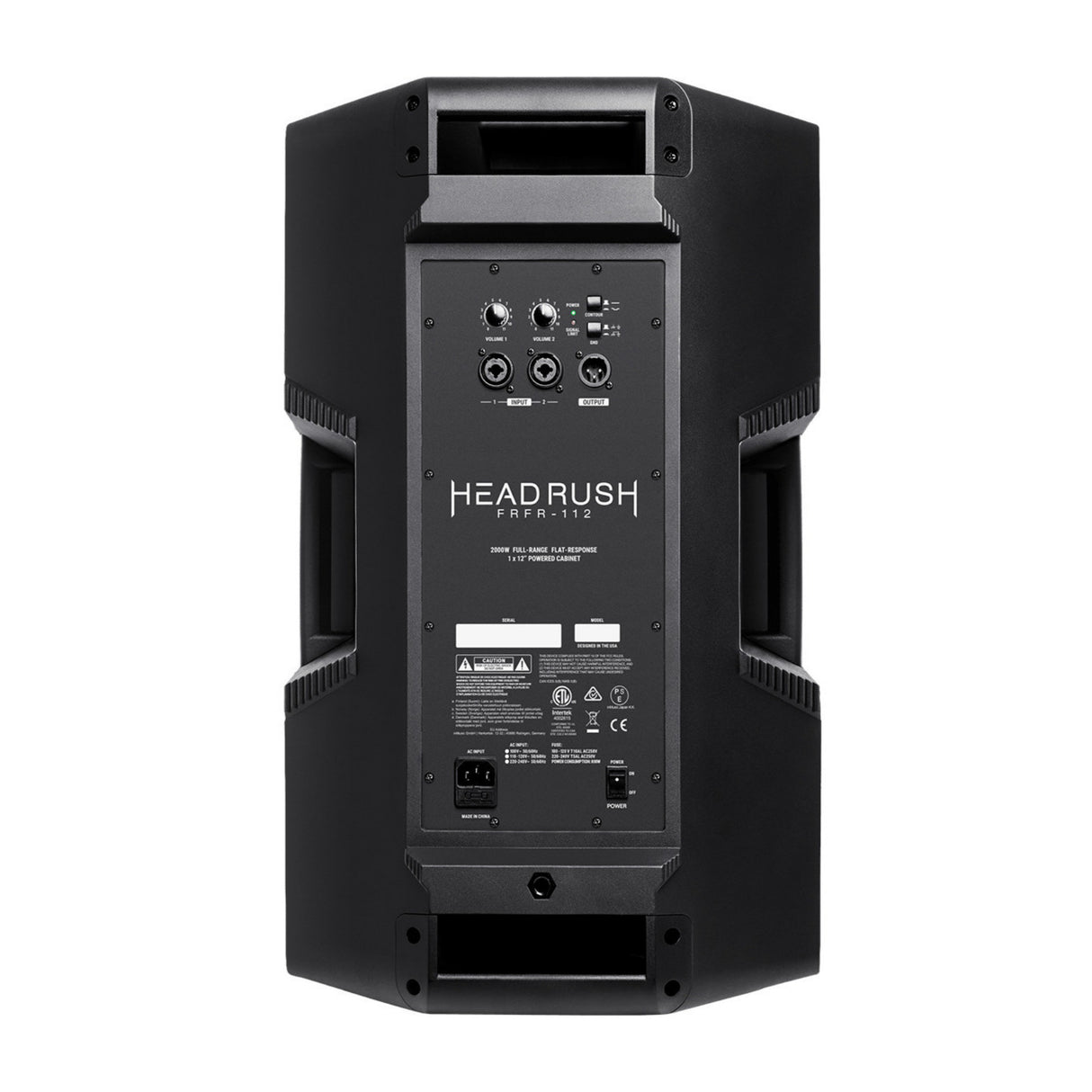 HeadRush FRFR-112 12-inch Full-Range Flat Response Powered Guitar Amp Cabinet with 2000W Peak Power