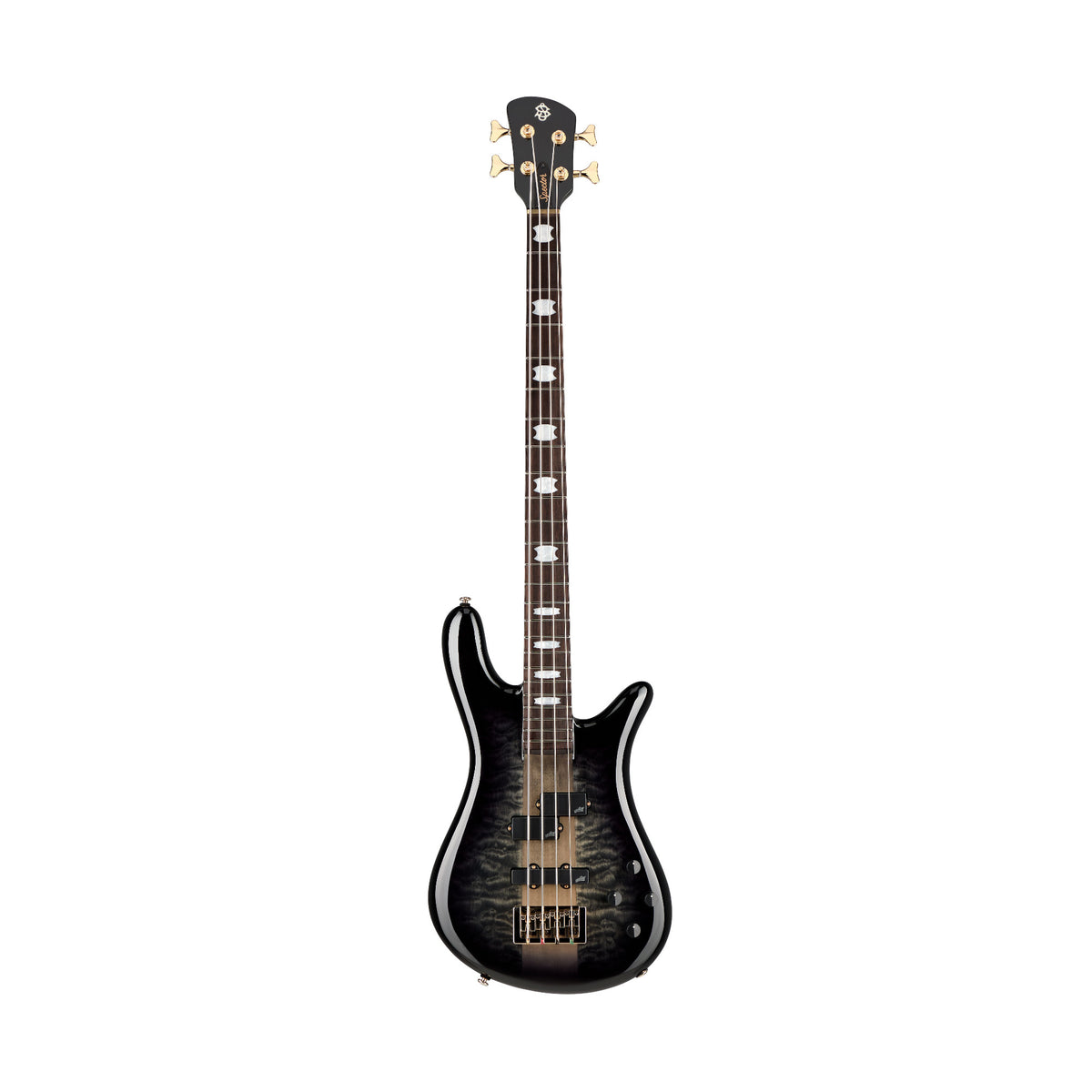 Spector ICON NS-2 Neck Through 4-String Electric Bass Guitar (Black Stain)