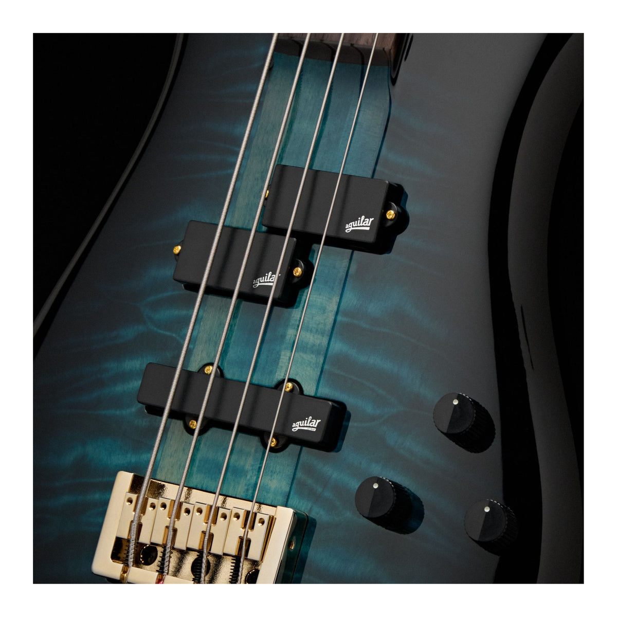 Spector ICON NS-2 Neck Through 4-String Electric Bass Guitar (Black Stain)