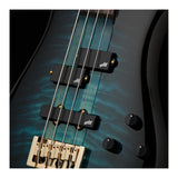 Spector ICON NS-2 Neck Through 4-String Electric Bass Guitar (Black Stain)
